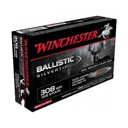 Winchester 308 168Grs B.S. Tip