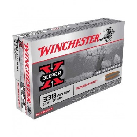 Winchester 338 Win Mag 200Grs PP