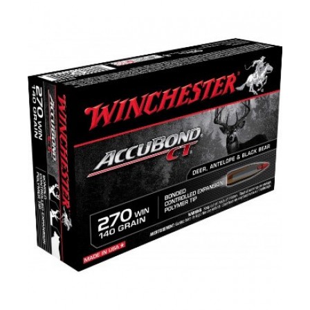Winchester 270 Win Accubond 140Grs CS270CT